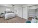 Cozy bedroom featuring a closet and soothing color palette at 5833 Dartmouth N Ave, St Petersburg, FL 33710