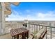 Balcony with chairs, table, and city views from a high-rise condo at 777 N Ashley Dr # 2807, Tampa, FL 33602