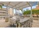 A rooftop outdoor grilling and prep area with bar seating and city views at 777 N Ashley Dr # 2807, Tampa, FL 33602