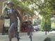 Bronze statue in front of the historical Dunedin train depot at 9 Forbes Pl # 504, Dunedin, FL 34698