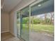 Enjoy outdoor living in this patio overlooking a large fenced backyard at 12037 Conway St, Spring Hill, FL 34609