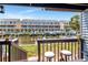 Relax on the balcony with waterfront views, watching boats along the canals at 200 Meres Blvd # 7, Tarpon Springs, FL 34689
