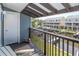 Enjoy waterfront views from this lovely condo balcony overlooking boat docks and tranquil canals at 200 Meres Blvd # 7, Tarpon Springs, FL 34689