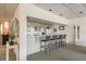 Clubhouse bar with counter seating provides a great area to socialize and enjoy refreshments at 30 Turner St # 502, Clearwater, FL 33756