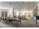 Large, inviting clubhouse features dining and seating areas for social gatherings and events at 30 Turner St # 502, Clearwater, FL 33756