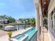 Beautiful waterfront home with a private pool and spa, perfect for enjoying the outdoors at 511 Erie Ave, Tampa, FL 33606