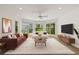 Inviting living room with comfortable seating and lots of natural light at 615 14Th Ne Ave, St Petersburg, FL 33701