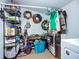 Well-organized walk-in closet with ample shelving and hanging space for maximum storage at 9616 Oak Ridge Ave, Riverview, FL 33578
