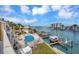Coastal property with a private pool and easy access to the waterways at 234 Dolphin Pt # 1, Clearwater Beach, FL 33767