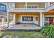 Ground floor patio with door access and view of marina at 234 Dolphin Pt # 1, Clearwater Beach, FL 33767