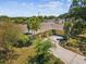 Charming home featuring a well-maintained lawn, a driveway, and mature trees and landscaping at 2904 Pointer Pl, Seffner, FL 33584