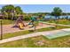 Community playground and shuffleboard court, offering recreational opportunities for residents and guests at 2904 Pointer Pl, Seffner, FL 33584