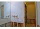 Bathroom space with existing wall fixtures, ready for renovation and personalization at 39696 Meadowood Loop, Zephyrhills, FL 33542