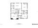 Second floor layout showcasing bedrooms, bathrooms, laundry, and office space at 4007 W Gray St, Tampa, FL 33609