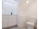 Bright bathroom features white vanity and tiled floor at 7227 Otter Creek Dr, New Port Richey, FL 34655