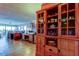 Open floor plan of an office featuring water views, and custom display case at 80 Rogers St # 2A, Clearwater, FL 33756