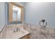 Charming bathroom with marble tile and modern fixtures at 1225 26Th N St, St Petersburg, FL 33713