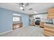 Modern kitchen featuring stainless steel appliances and ample counter space at 1225 26Th N St, St Petersburg, FL 33713