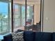View of the beach from living room balcony at 1390 Gulf Blvd # 104, Clearwater, FL 33767