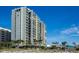 Modern beachfront condo building offering luxurious living with stunning views and private balconies at 1390 Gulf Blvd # 104, Clearwater, FL 33767