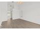 Bright bedroom with new flooring and a ceiling fan at 426 Village Dr, Tarpon Springs, FL 34689