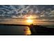 Beautiful sunset view over the water and cityscape, reflecting the light at 4900 Brittany S Dr # 1706, St Petersburg, FL 33715
