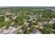 Overhead shot of a lush residential area with single-Gathering homes, highlighting the serene and green environment at 7210 8Th N Ave, St Petersburg, FL 33710