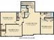 Second floor plan featuring four bedrooms, two baths, and a game room at 11936 Sand Myrtle Rd, Riverview, FL 33579