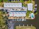 Waterfront condos featuring private boat docks for easy access to the water at 200 Meres Blvd # 26, Tarpon Springs, FL 34689