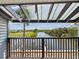 Private balcony with seating overlooking a canal at 200 Meres Blvd # 26, Tarpon Springs, FL 34689