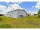 Well-kept home with siding, a lush green lawn, and a side view of the property at 37510 New Horizons Blvd, Zephyrhills, FL 33541