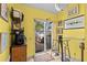 Sunny breakfast nook area with access to the outdoor patio and a cheerful atmosphere at 4208 Edgewood Dr, Holiday, FL 34691