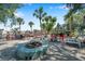Community outdoor fire pit with seating and grill, perfect for gatherings and enjoying the outdoors at 4851 W Gandy Blvd # B3 L8, Tampa, FL 33611