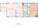 Layout of the 921 sq. ft. home including the living room, kitchen, bedrooms, bathrooms, and bonus room at 4851 W Gandy Blvd # B3 L8, Tampa, FL 33611