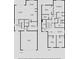 Detailed floor plan showcasing the layout of both floors with room dimensions at 6223 Baywood Ct, Bradenton, FL 34211
