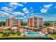 Gorgeous waterfront condos feature a swimming pool, meticulous landscaping, and easy access to the beach at 7430 Sunshine Skyway S Ln # 305, St Petersburg, FL 33711