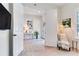Bright living room featuring a comfortable seating area and natural light at 13008 Eagles Entry Dr, Odessa, FL 33556