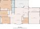 Detailed floor plan showing the layout of the home, including room dimensions and locations at 1308 W Perdiz St, Tampa, FL 33612