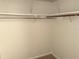 Empty closet with shelving and a hanging rod at 1610 58Th S Ave # 6, St Petersburg, FL 33712