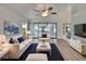 Inviting living room with lots of natural light and elegant furniture at 322 Northway Dr, Sun City Center, FL 33573