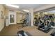 This gym offers workout machines, a water cooler, floor mats, and mirrors at 4516 Seagull Dr # 615, New Port Richey, FL 34652