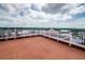 Enjoy the view from this expansive rooftop terrace, overlooking the bay and city at 4516 Seagull Dr # 615, New Port Richey, FL 34652