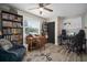 Office with bookshelves, desk and plenty of natural light at 5115 32Nd N Ave, St Petersburg, FL 33710