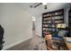 Office with bookshelves and lots of natural light at 5115 32Nd N Ave, St Petersburg, FL 33710