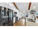 Well-equipped kitchen with stainless steel appliances, granite countertops, and ample cabinet space at 613 Fort Duquesna Dr, Sun City Center, FL 33573