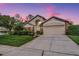 Charming single-Gathering home boasts a manicured lawn, lovely landscaping, and a two-car garage at 9008 Quail Creek Dr, Tampa, FL 33647