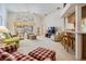 Large living area with high ceilings and an open floor plan at 9008 Quail Creek Dr, Tampa, FL 33647
