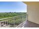 Balcony with stunning views of the surrounding nature preserve at 10851 Mangrove Cay Ne Ln # 714, St Petersburg, FL 33716