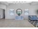 Sophisticated lobby featuring contemporary art and a cozy seating area at 10851 Mangrove Cay Ne Ln # 714, St Petersburg, FL 33716
