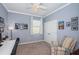 Spare bedroom with ample natural light, neutral walls, and closet at 12315 Dora Trail, Parrish, FL 34219